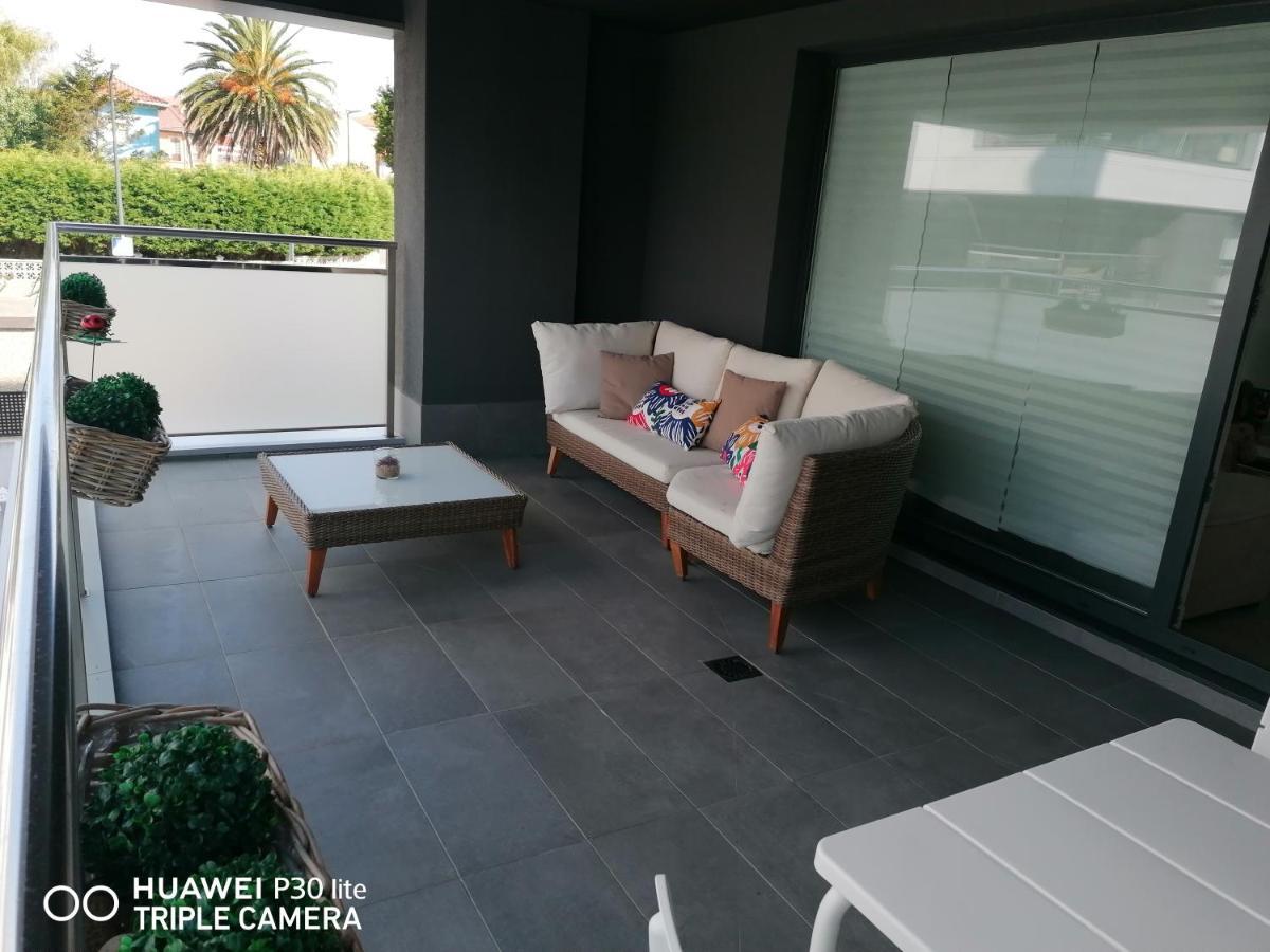 Luminoso Apartamento En Circulo Miramar Luanco Exterior foto